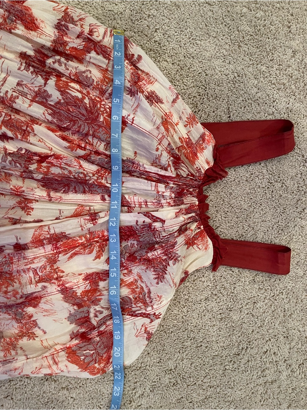 NWOT Free People Tropical Toile Maxi Dress - Picture 13 of 14